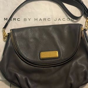 New in bag, never used Marc Jacobs crossbody bag in dark grey.